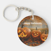 Porte-clés Collection famille Citrouille éffrayante (Devant)