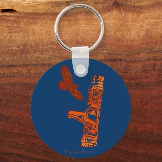 PORTE-CLÉS COLLECTION HAIDA (Recto)
