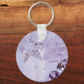 Porte-clés Collection "Lavender Star and Crystals" (Recto)