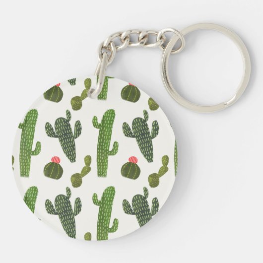 Porte-clés Collection Llamarama | Cactus mignons (Dos)
