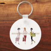PORTE-CLÉS COLLECTION SHOPPING REINE (Recto)