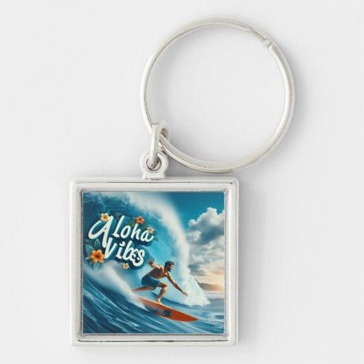 Porte-clés Collection Vagues & Envie de Voyager (Devant)