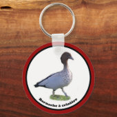 Porte-clés collectionneur de palmipèdes d'ornement (bernache  (Recto)