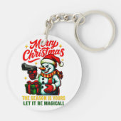Porte-clés Collector's Snowman Keychain Edgy Christmas (Dos)