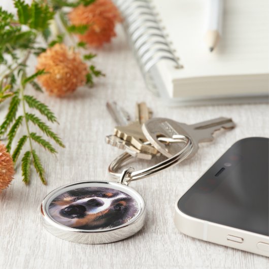 PORTE-CLÉS COLLIE FRONTALIÈRE (Côté)