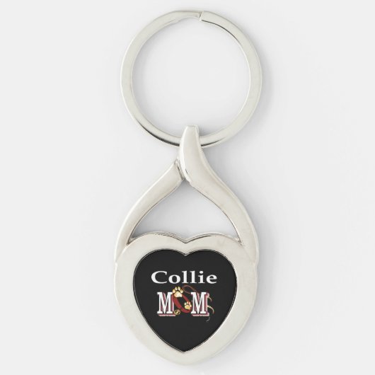 Porte-clés Collie Mom Gifts (Devant)
