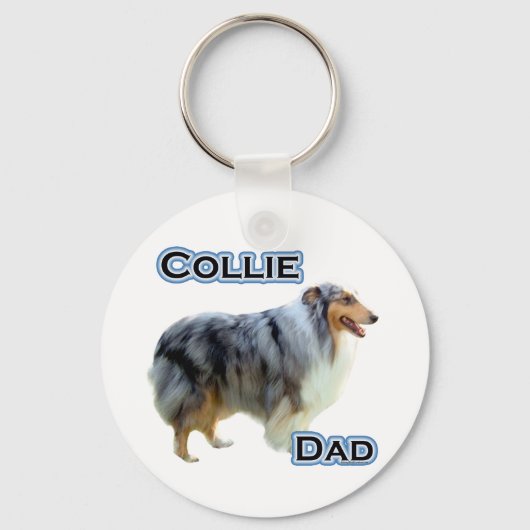 Porte-clés Collie Papa 4 - Porte - clé (Recto)