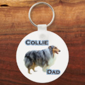 Porte-clés Collie Papa 4 - Porte - clé (Recto)