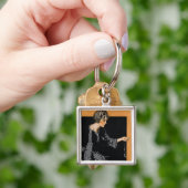 Porte-clés Collier cassé de perle (main)