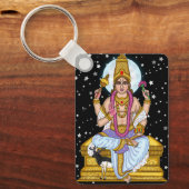 Porte-clés Collier de clés Divin Seigneur Chandra (Recto)