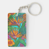 Porte-clés Collier de clés Tropical Gems (Dos)