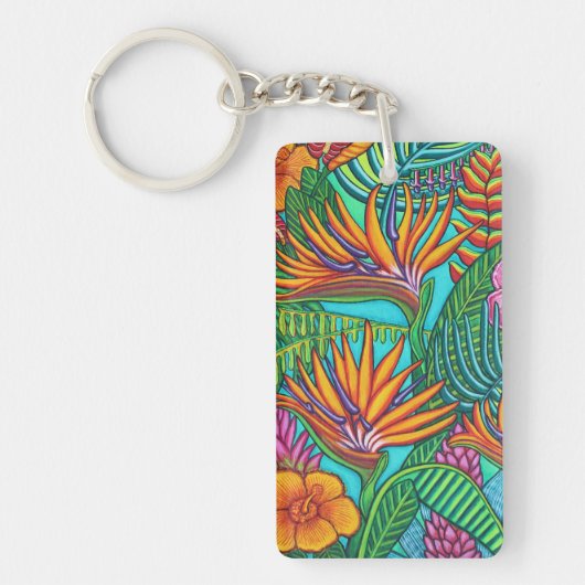 Porte-clés Collier de clés Tropical Gems (Devant)