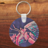Porte-clés Collier de Crabe Solitaire (Recto)