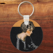 Porte-clés Collier de perle cassé (Recto)