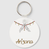 Porte-clés Collier en plume (Recto)