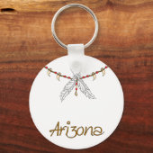 Porte-clés Collier en plume (Recto)