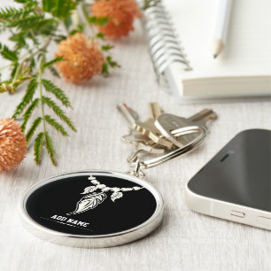 Porte-clés Collier Pendentif Plume pour Hommes – Minimal Arge