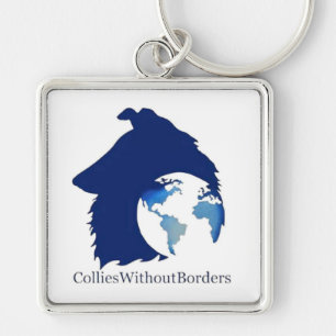 Porte-clés ColliesWithoutBorders logotype