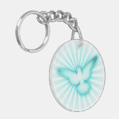 Porte-clés Colombe de paix (Devant gauche)