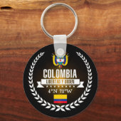 Porte-clés Colombie (Recto)