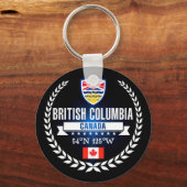 Porte-clés Colombie-Britannique (Recto)