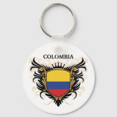 Porte-clés Colombie [personnalisation] (Recto)