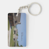 Porte-clés Colonial Michilmackinac acrylique double face (Dos)