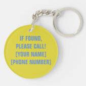 Porte-clés Colonne 2 (Dos)