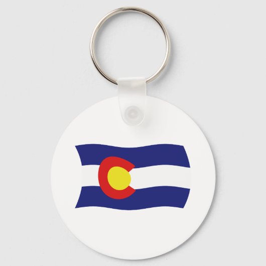 Porte-clés Colorado Flag Keychain (Recto)