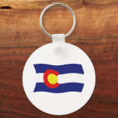 Porte-clés Colorado Flag Keychain (Recto)