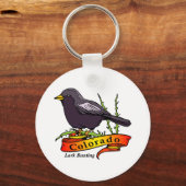 Porte-clés Colorado Lark Bunting (Recto)