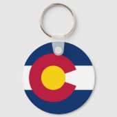 Porte-clés Colorado : Le drapeau américain du centenaire (Recto)