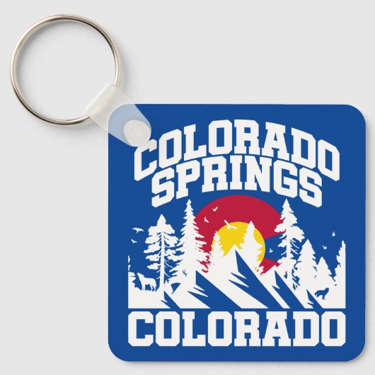 Porte-clés Colorado Springs, Colorado (Recto)