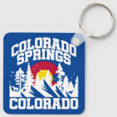 Porte-clés Colorado Springs, Colorado (Dos)