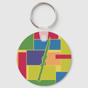 Porte-clés Colorblocks Hautbois