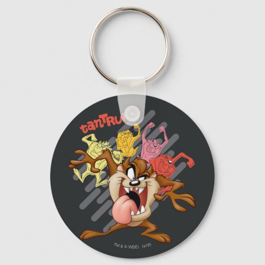 Porte-clés Coloré "Tantrum" TAZ™ (Recto)