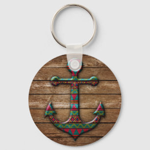 Porte-clés Colorful Anchor