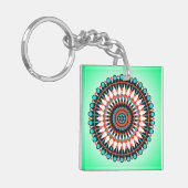 Porte-clés Colorful Geometric Mandala Art-46456 (Devant gauche)