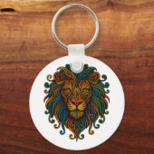 Porte-clés Colorful Lion (Verso)