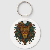 Porte-clés Colorful Lion (Verso)