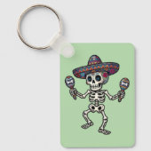 Porte-clés Colorful Mexican Skeleton (Recto)