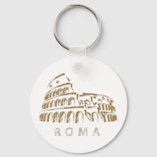 Porte-clés Colosseum Rome Keychain