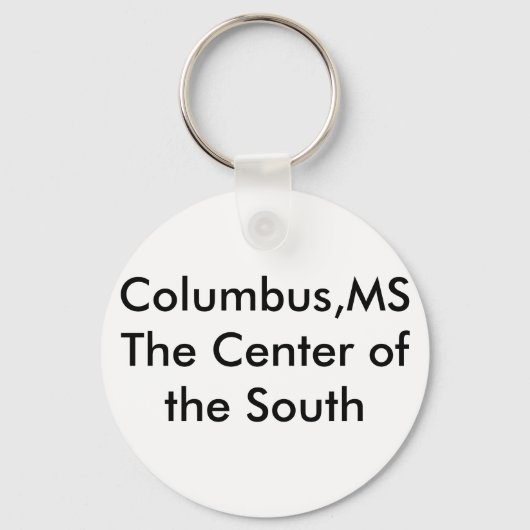 Porte-clés Columbus, MSTle Centre du Sud (Recto)