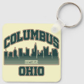 Porte-clés Columbus.Ohio (Dos)