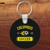Porte-clés Columbus Soccer 2 Footll (Recto)