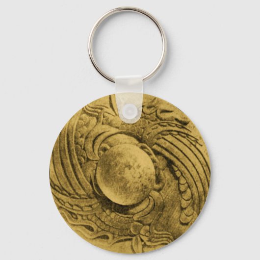 PORTE-CLÉS COMBAT DE GRYPHONS (Recto)