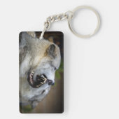 Porte-clés Combat de loup (Dos)