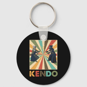 Porte-clés Combattants rétro Kendo Vintage Samurai Bogu Shina