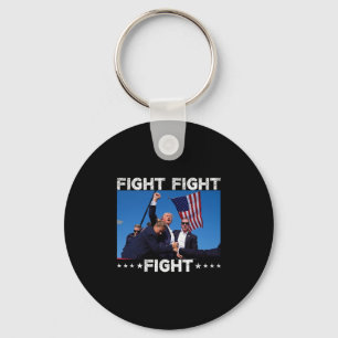 Porte-clés Combattez Combattez Combattez Trump Votez Trump