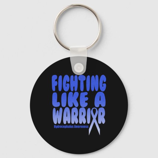 Porte-clés Combattre comme un guerrier ! Sensibilisation à l' (Recto)